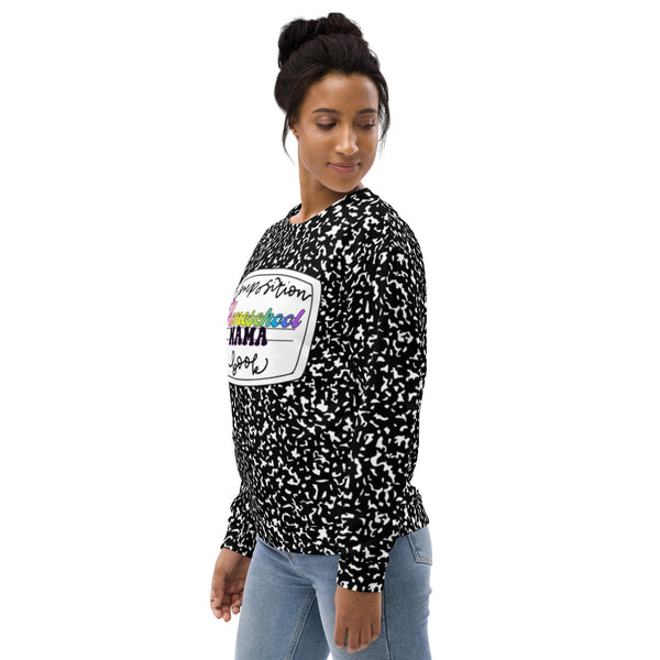 Homeschool mama Unisex Sweatshirt