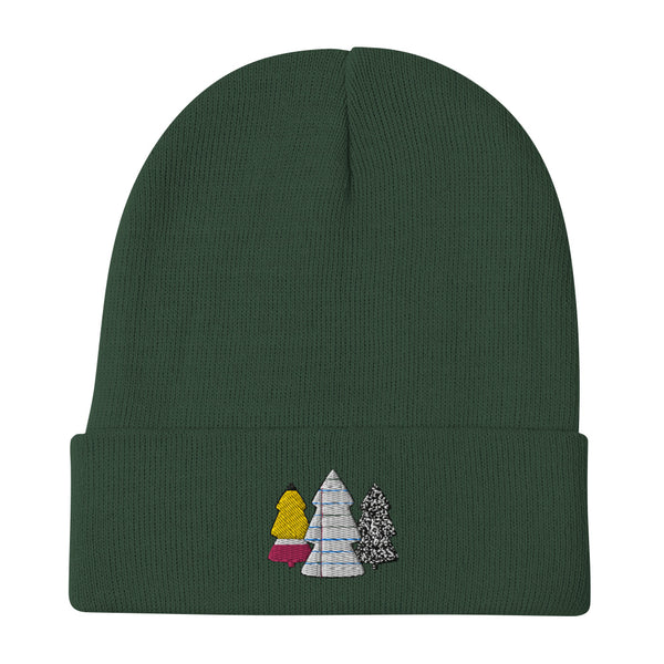 Embroidered School Christmas Beanie