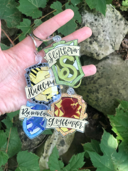 House shield keychains