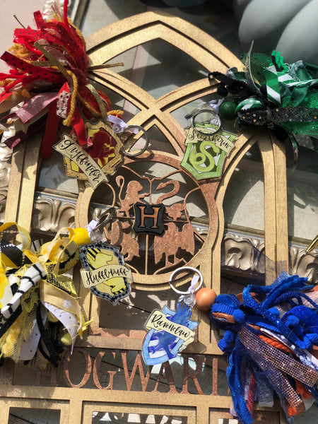 House shield keychains