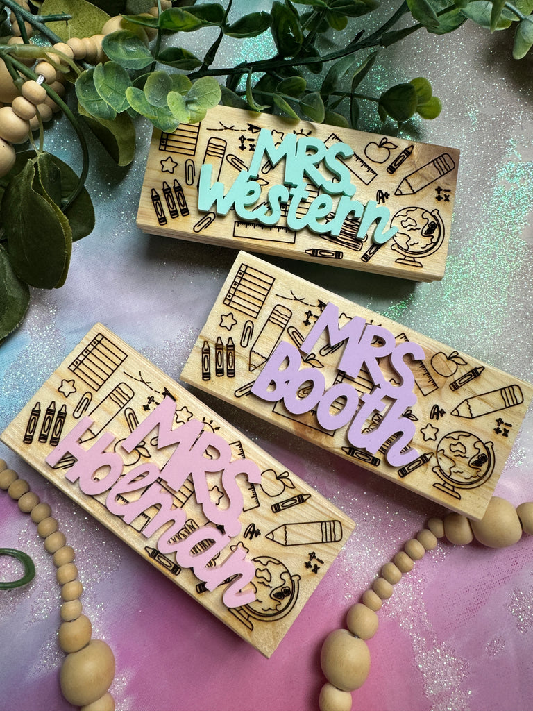 Custom Eraser Design Personalized 3d dry eraser – Embellished Education and Designs