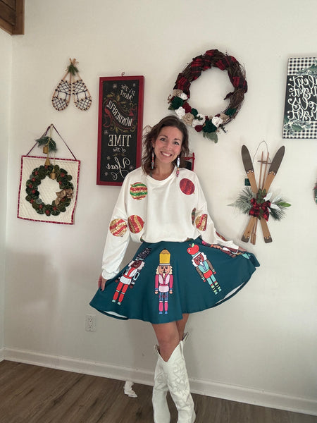 Nutcracker Flowy Skirt