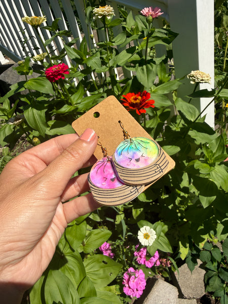 Dumpling rainbow holographic dangle