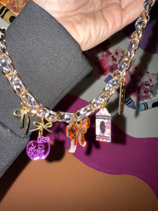 School charm necklace