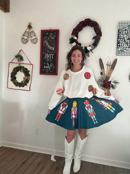 Nutcracker Flowy Skirt