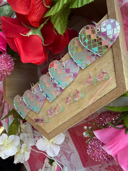 Disco rainbow dangle