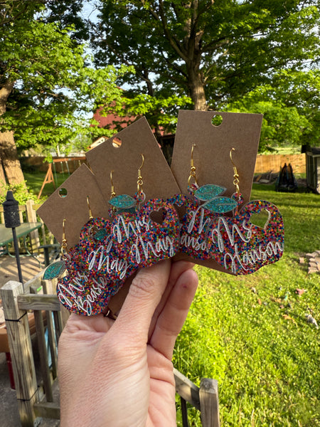 Apple EARRINGS 2x