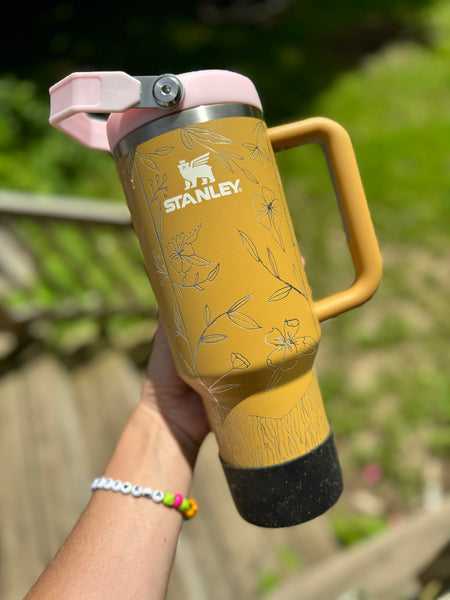 Stanley hand engraved pencil tumblers