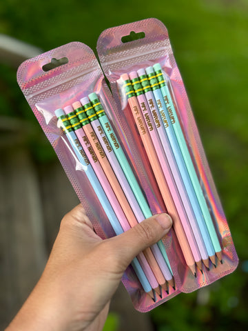 Personalized pastel pencils