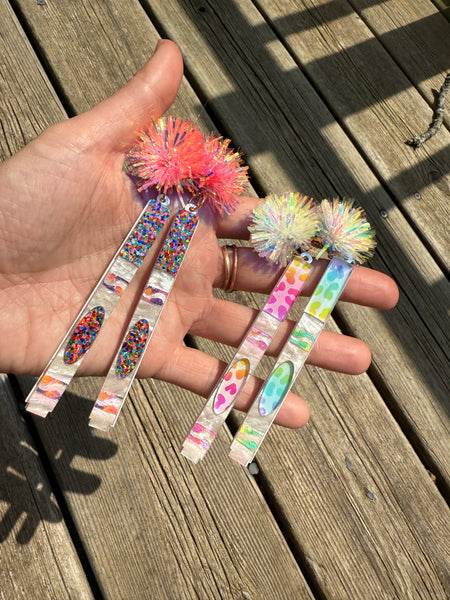 Marker earrings