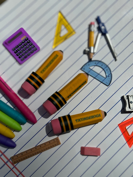 Personalized pencil eraser