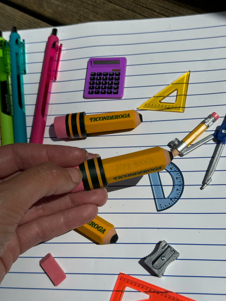 Personalized pencil eraser