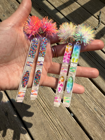 Marker earrings