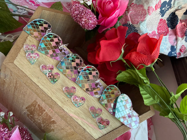 Disco rainbow dangle