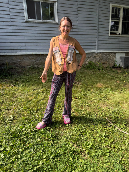 One of a kind pencil vest