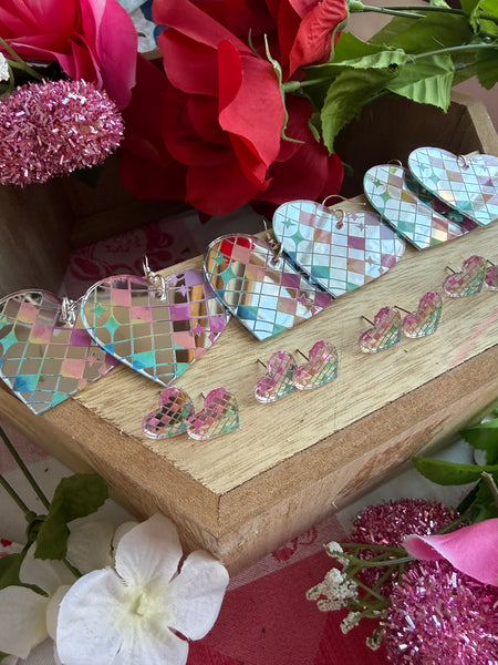 Disco rainbow dangle