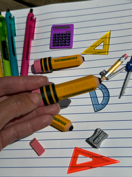 Personalized pencil eraser