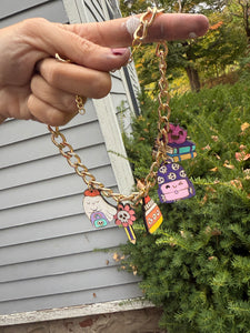 Spooky school necklace