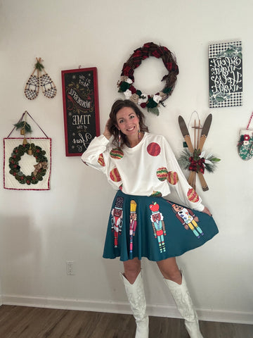 Nutcracker Flowy Skirt