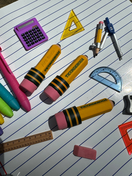 Personalized pencil eraser