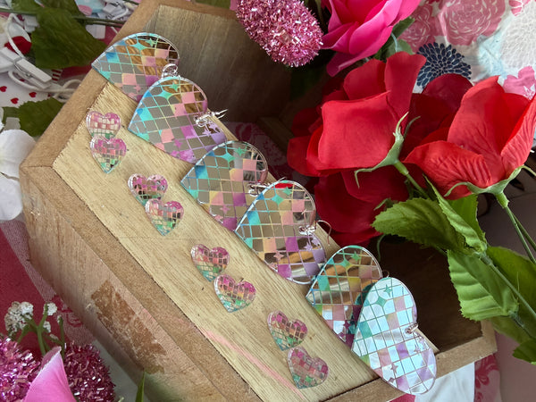 Disco rainbow dangle