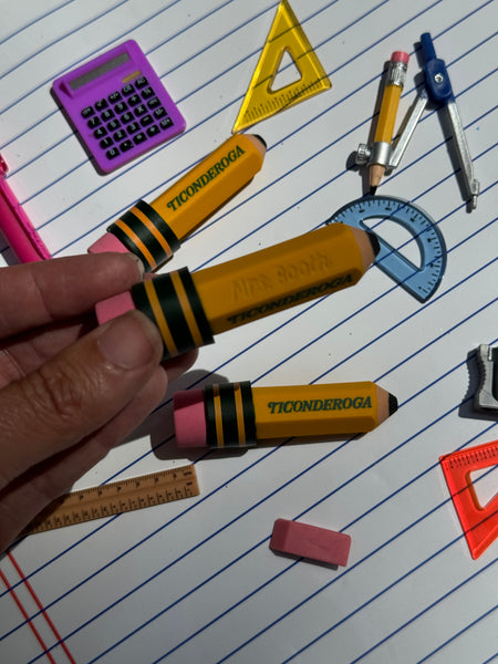 Personalized pencil eraser