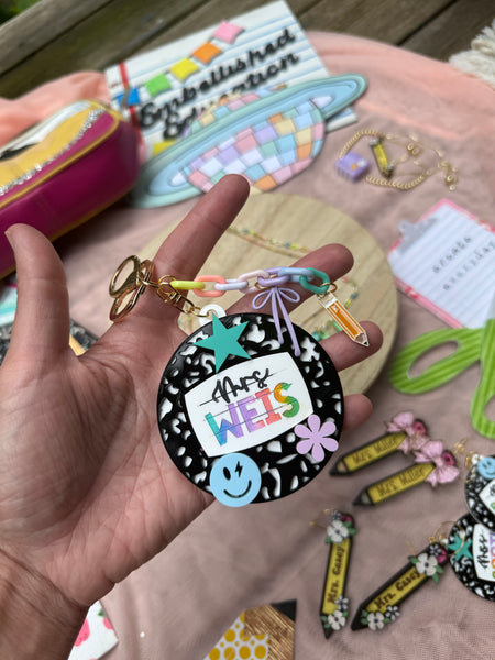 Composition keychain *preorder*