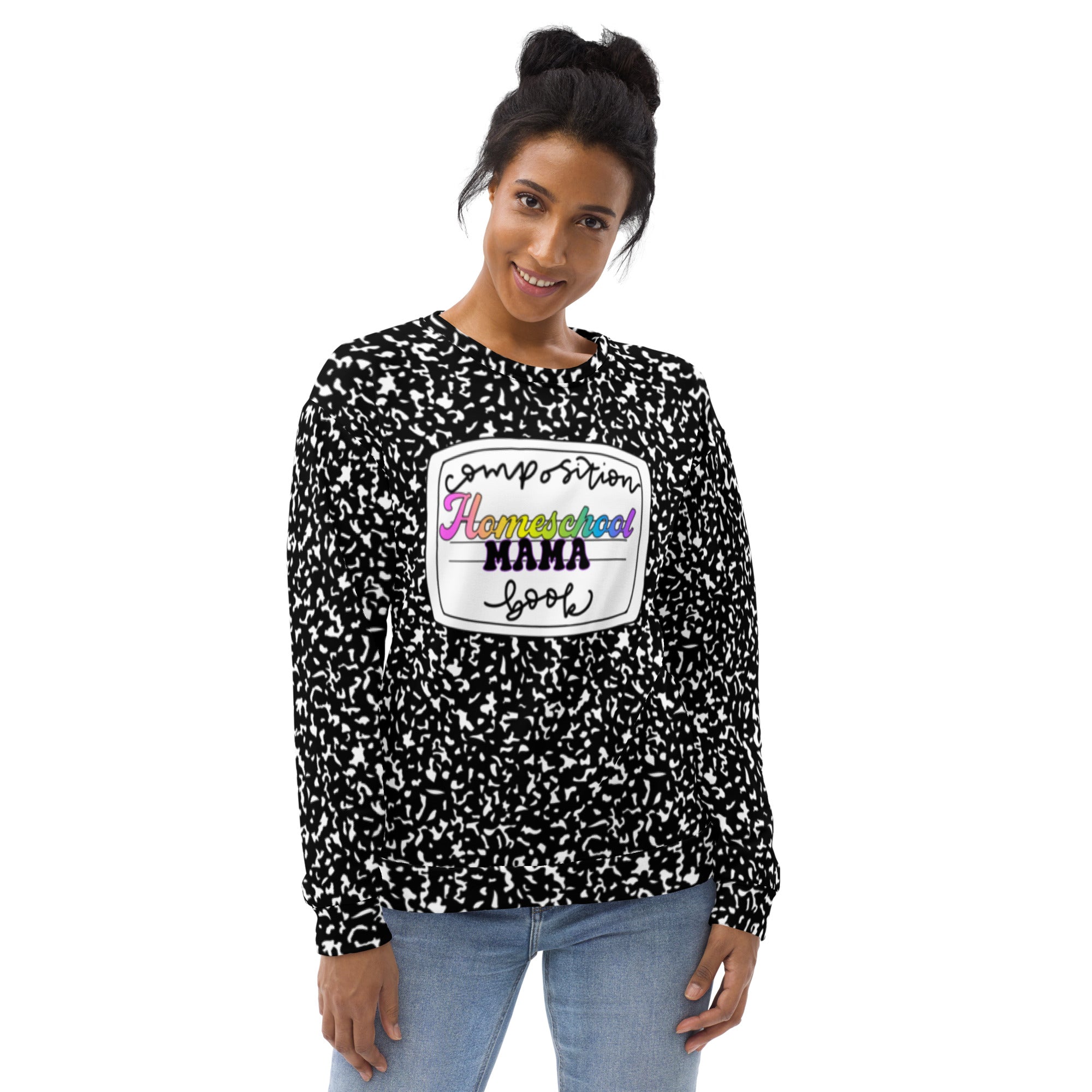 Homeschool mama Unisex Sweatshirt