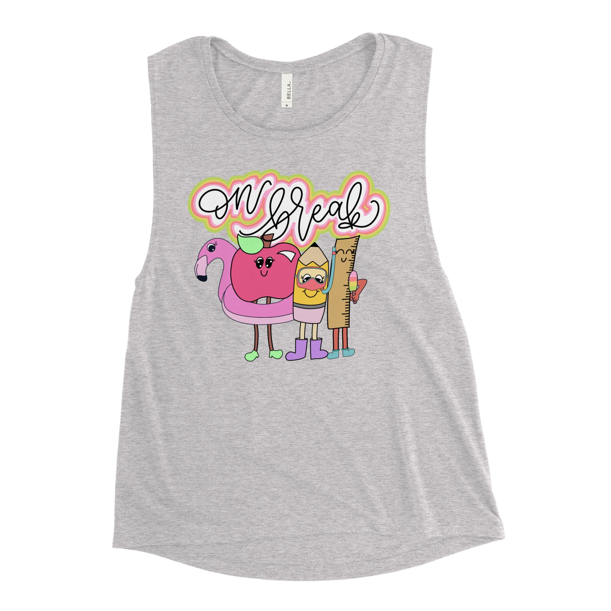 On break Ladies’ Muscle Tank