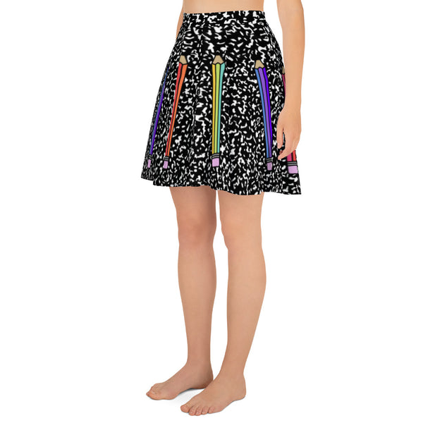 Composition pencil flowy Skirt