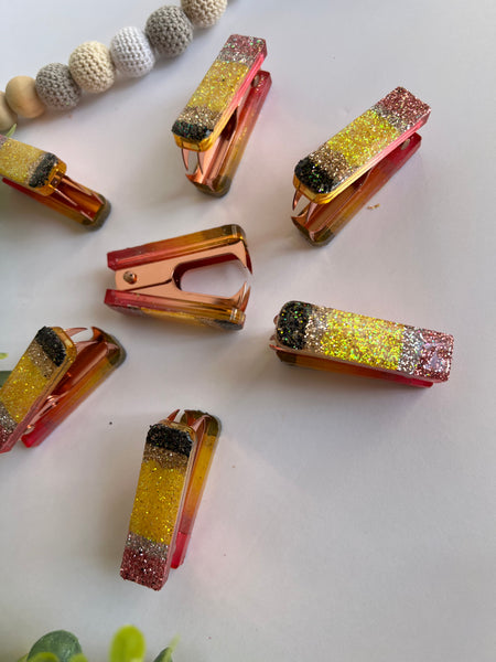 Glitter stapler remover pencil
